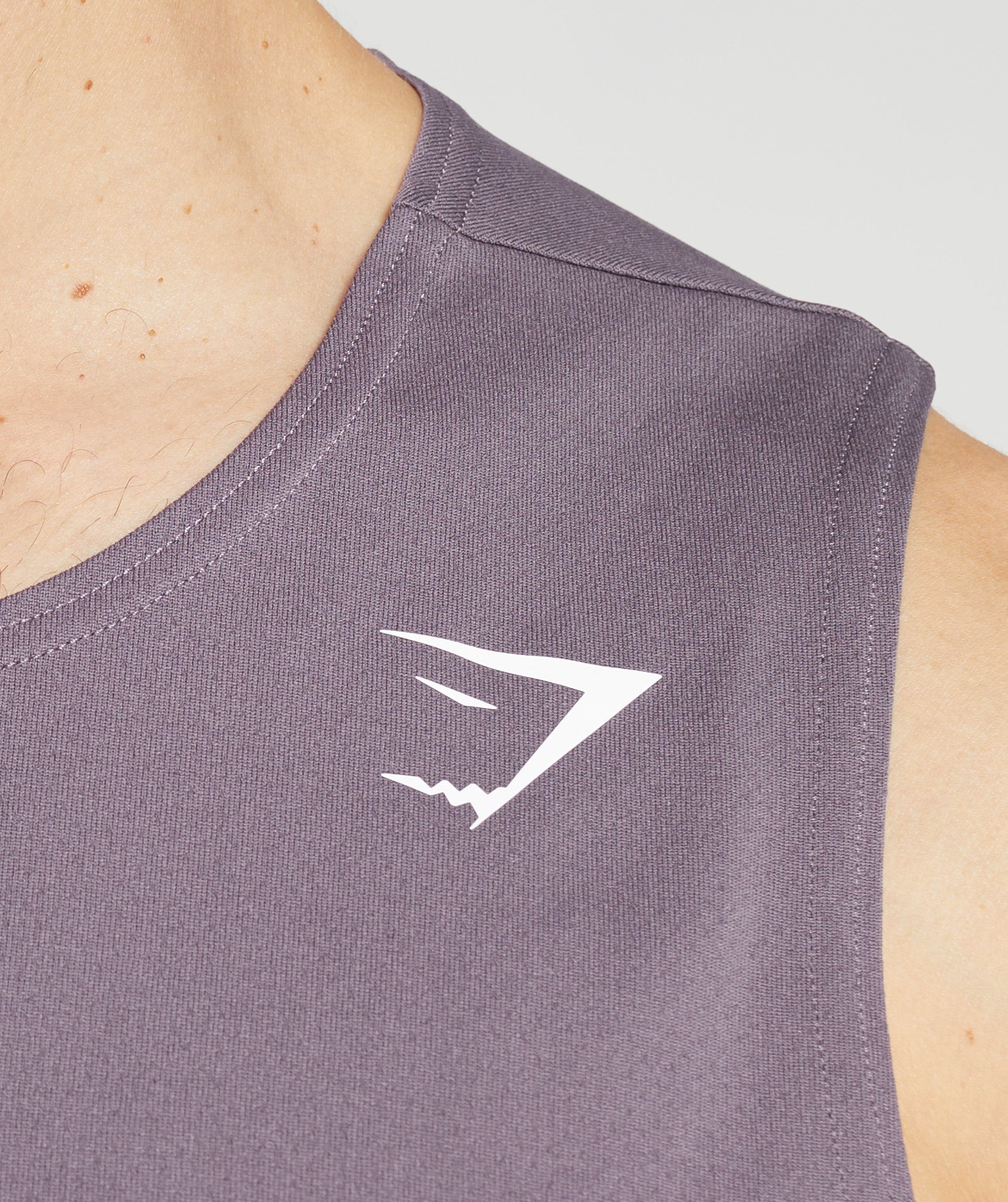 Purple Men's Gymshark Arrival Tanks | ULFRBJ-573