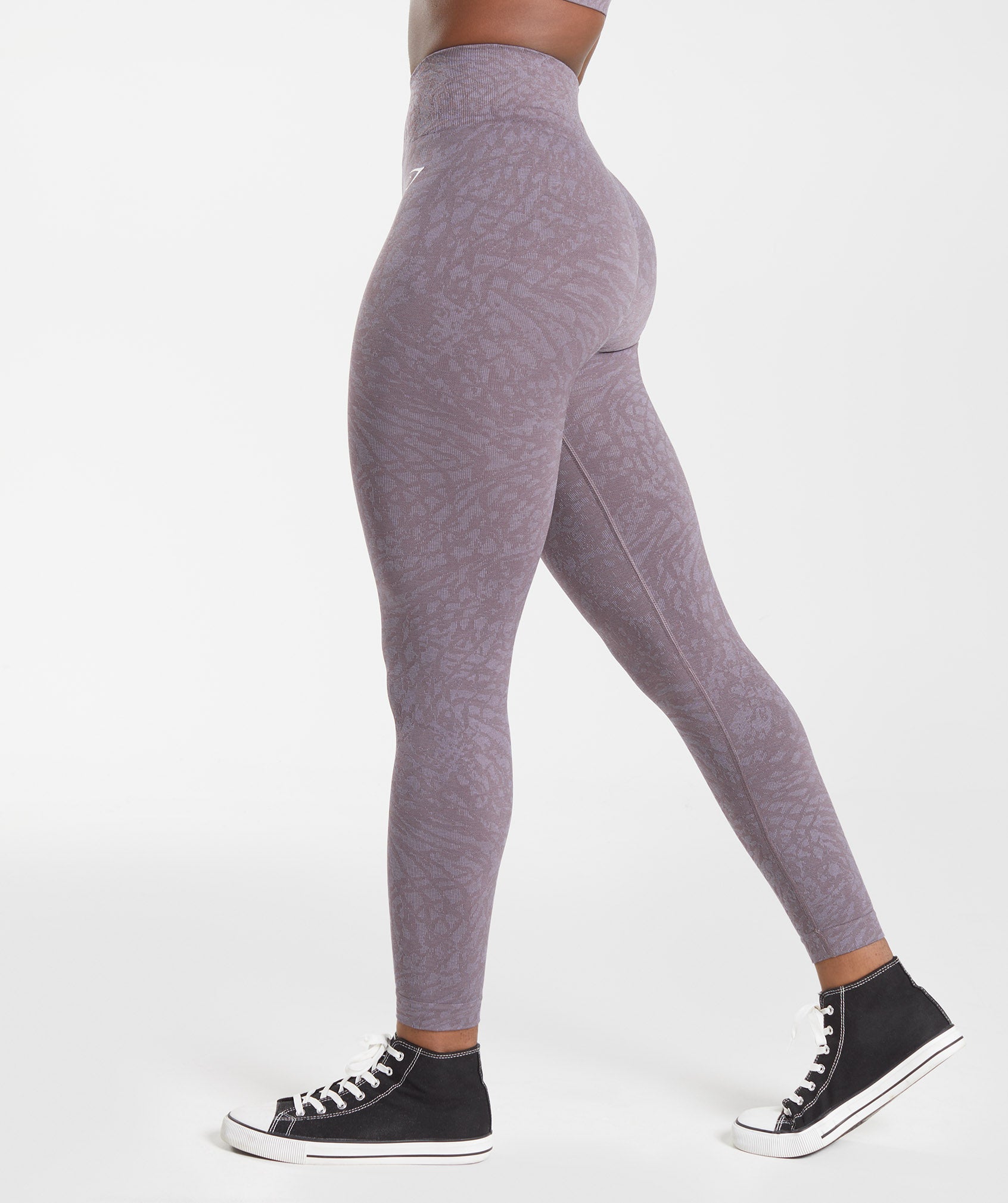 Purple Women's Gymshark Adapt Animal Seamless Leggings | MTJHLZ-967