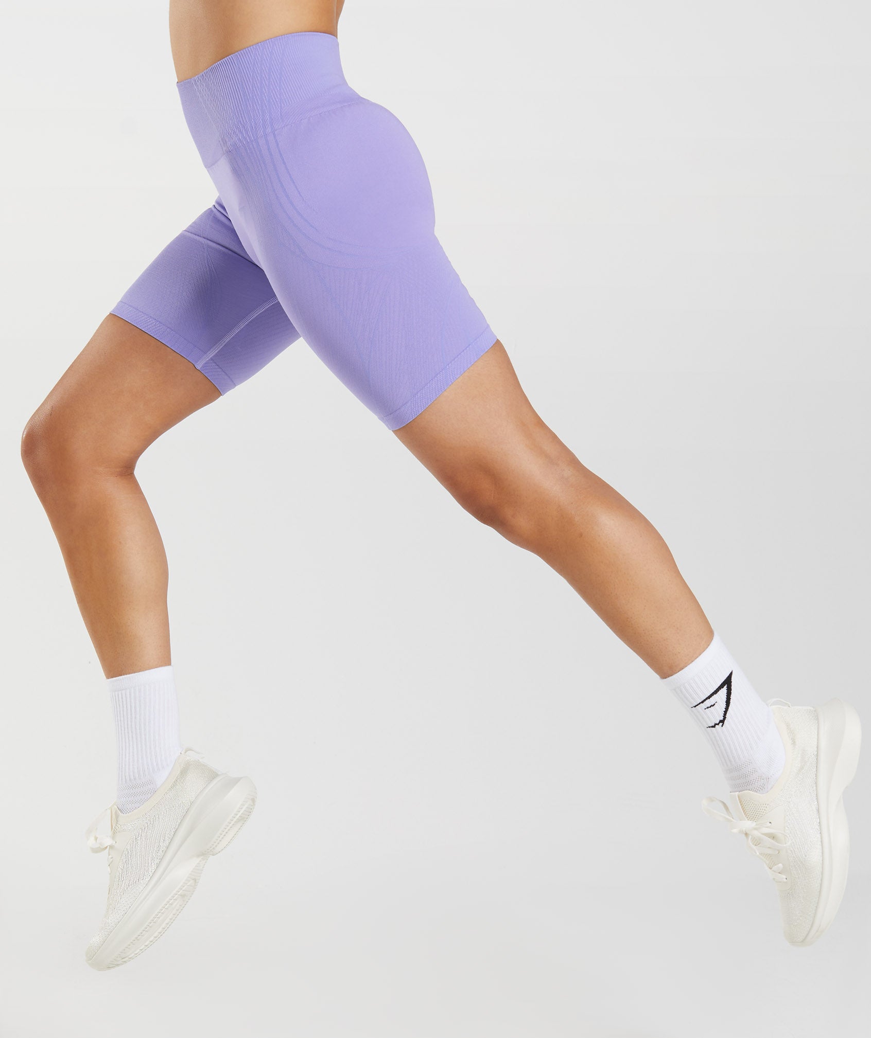 Purple Women's Gymshark Apex Seamless Shorts | NQHCZI-015