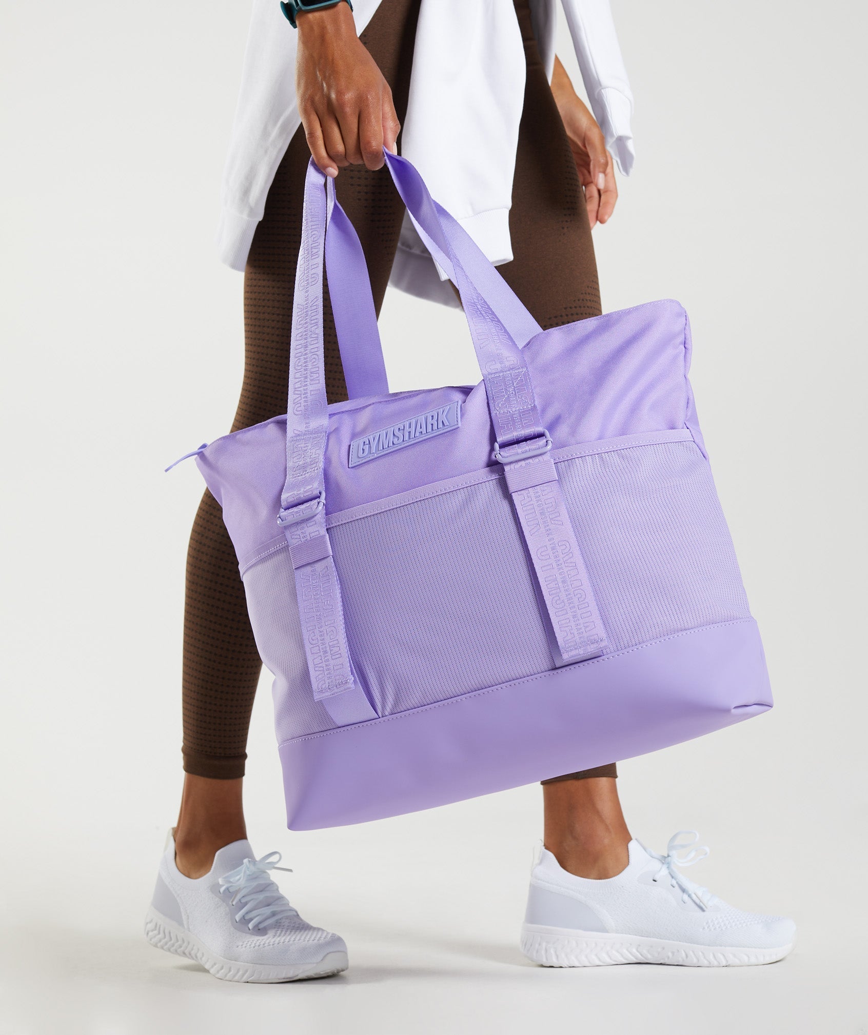 Purple Women's Gymshark Everyday Tote Bags | SKZPVT-195