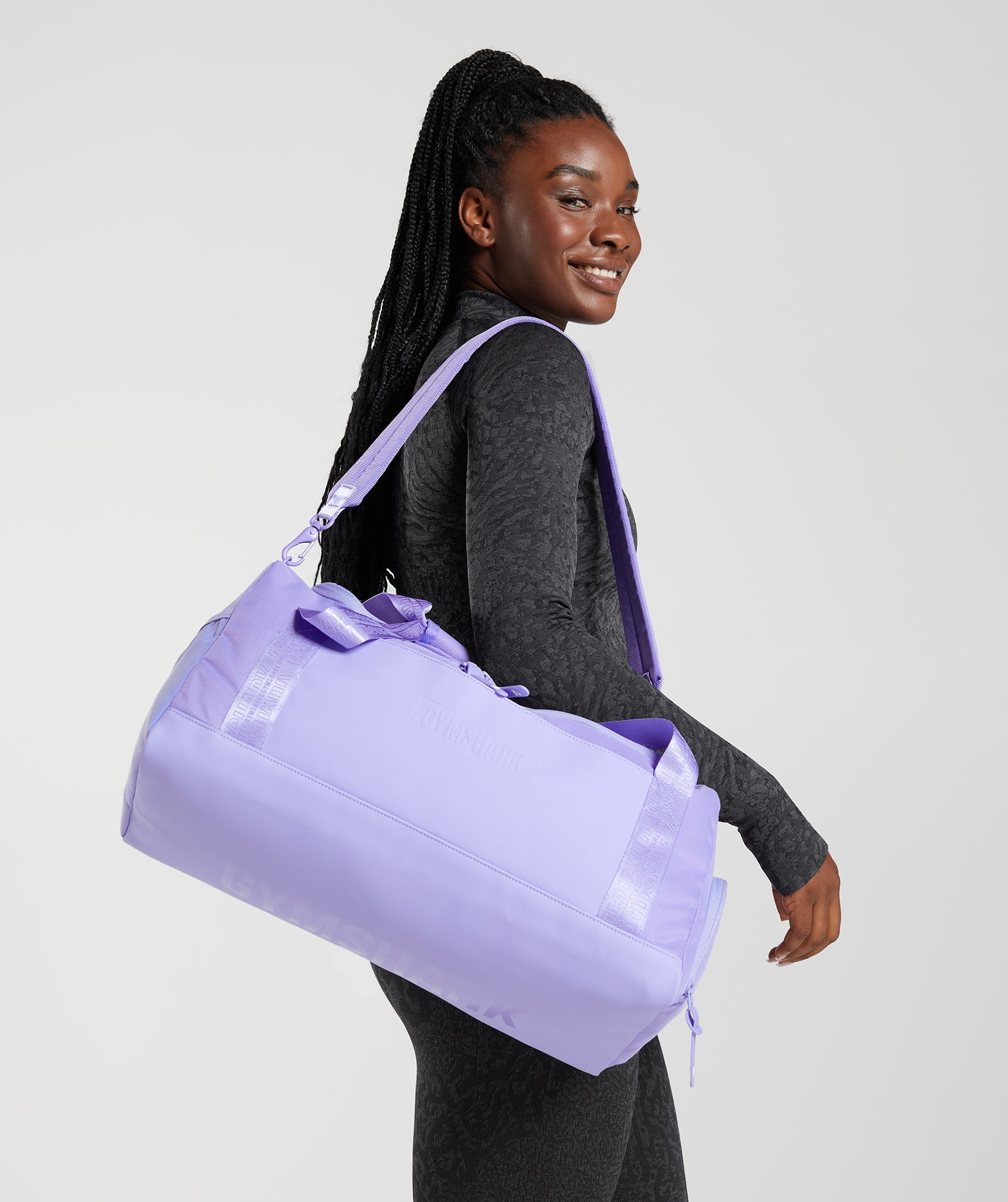 Purple Women's Gymshark Small Everyday Gym Bags | JHXTVF-467