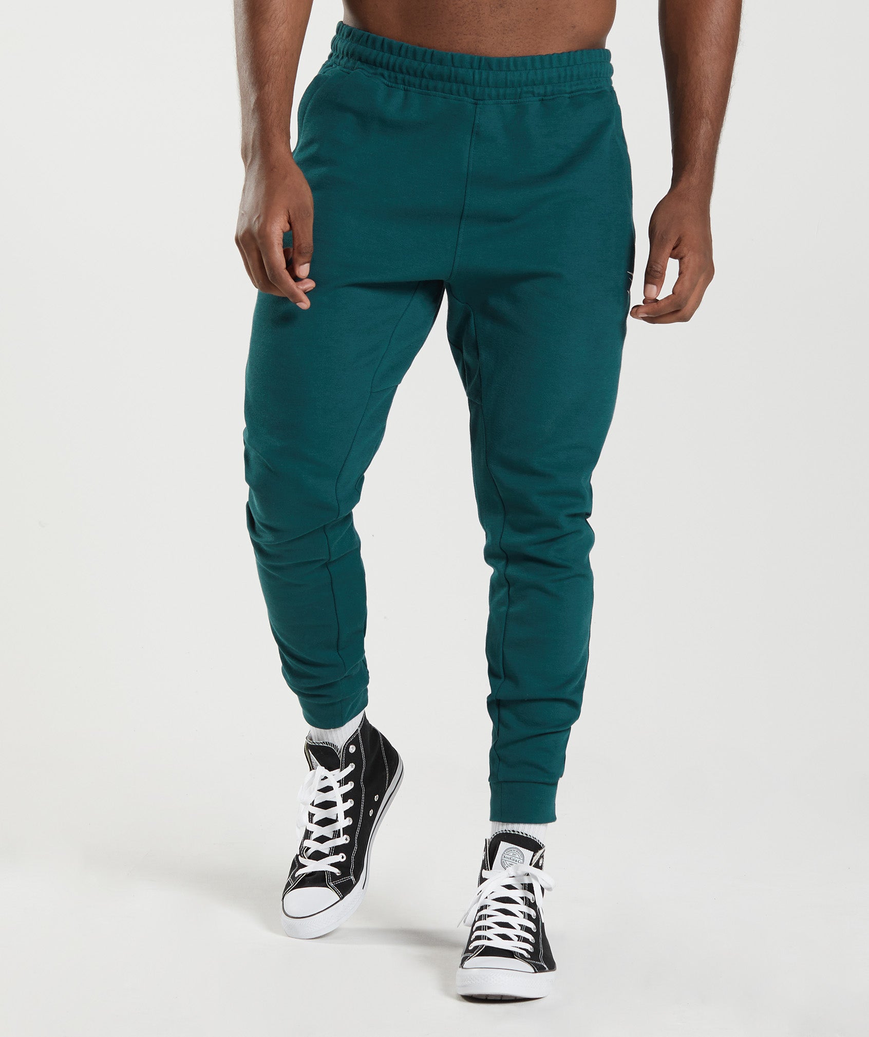 Turquoise Men\'s Gymshark React Jogger | PCGFSK-876