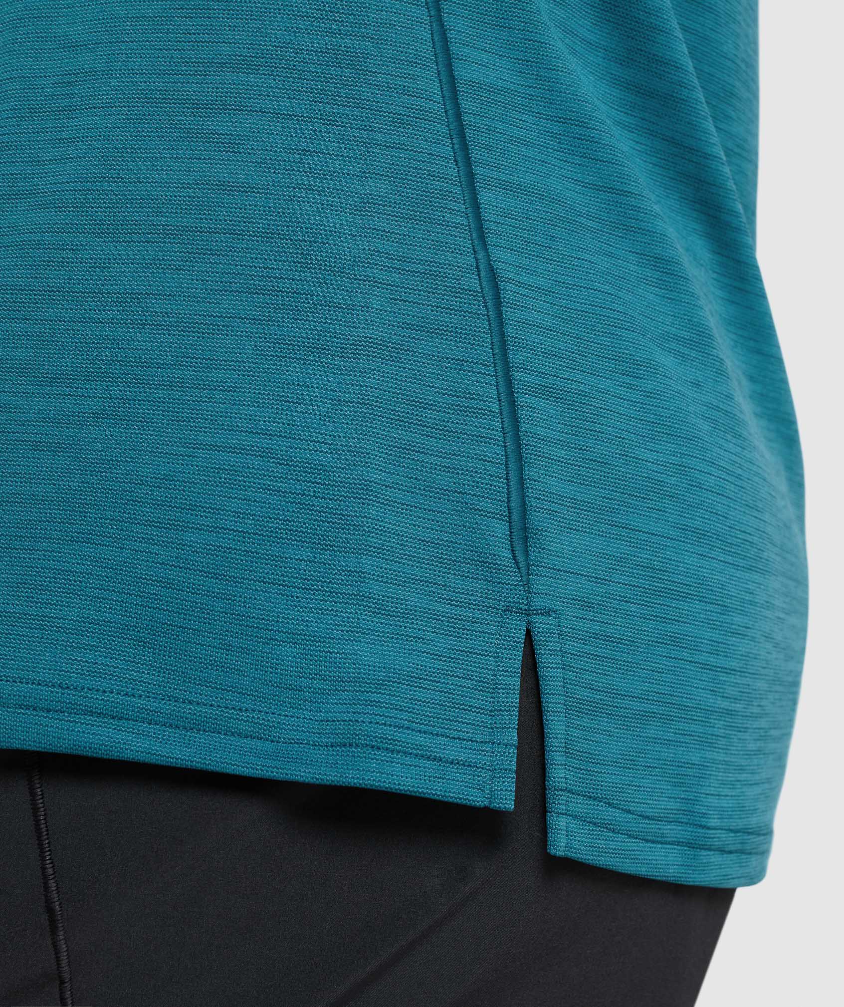 Turquoise Men's Gymshark Speed Tanks | USAOZV-137