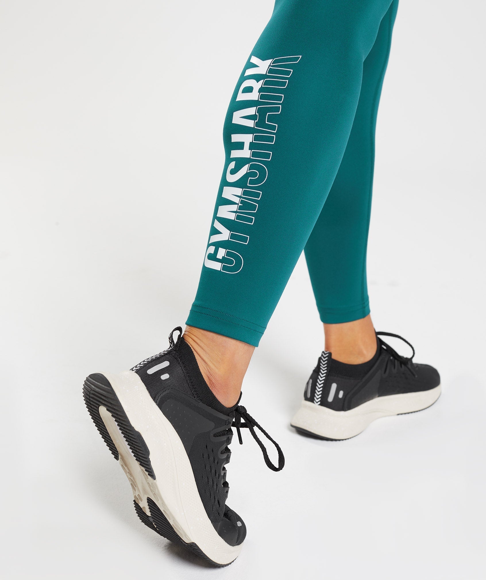 Turquoise Women's Gymshark Fraction Leggings | VFLWPJ-928