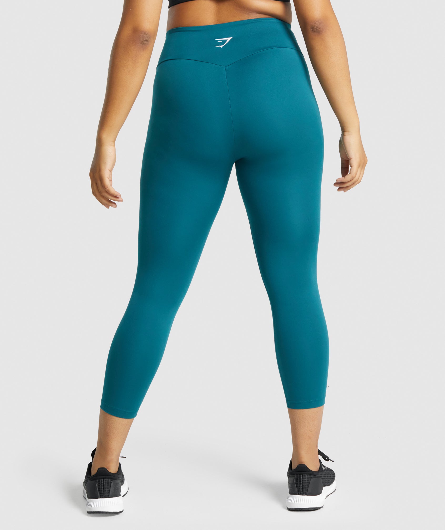 Turquoise Women's Gymshark Training 7/8 Leggings | XZEMOQ-216