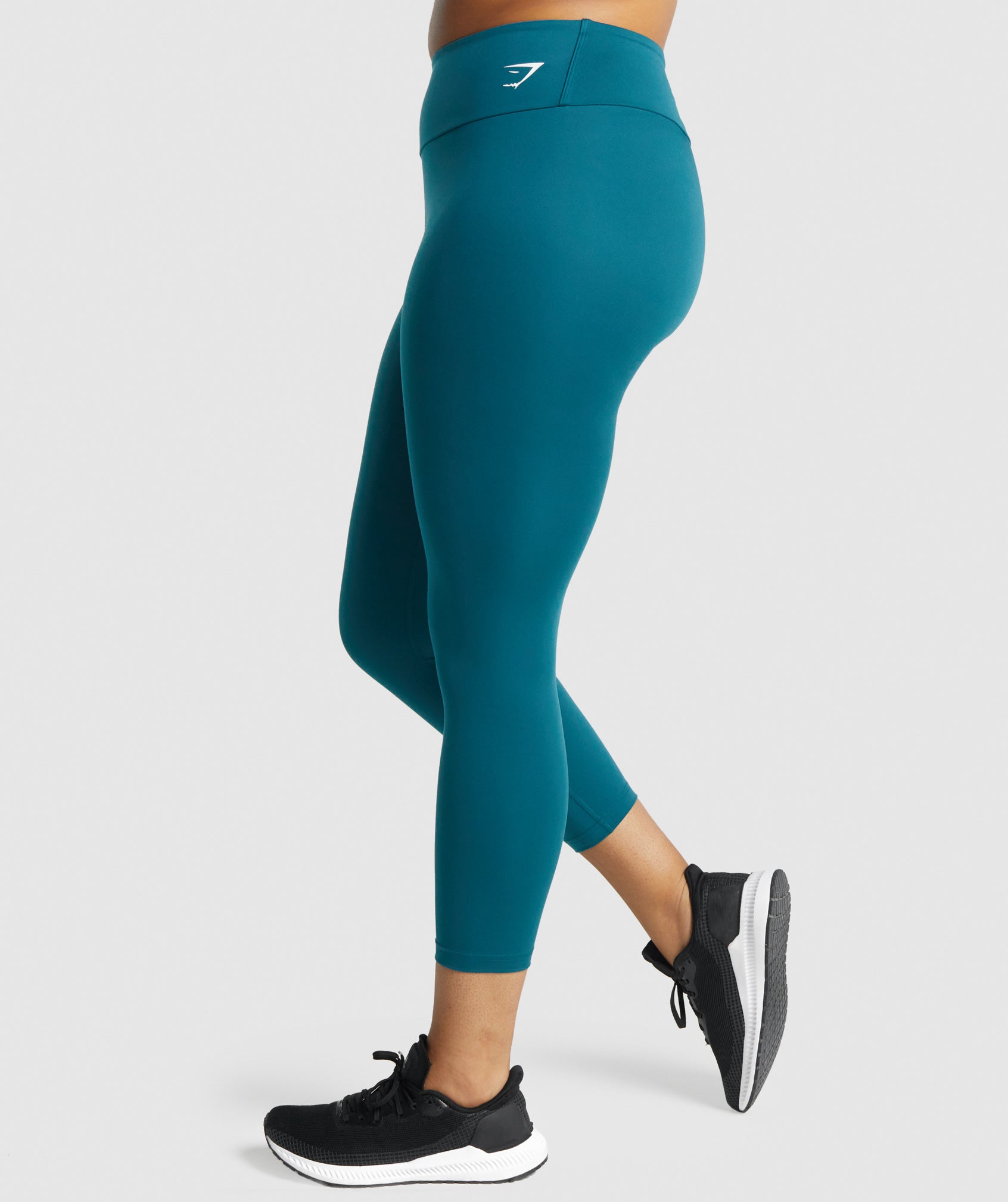 Turquoise Women's Gymshark Training 7/8 Leggings | XZEMOQ-216