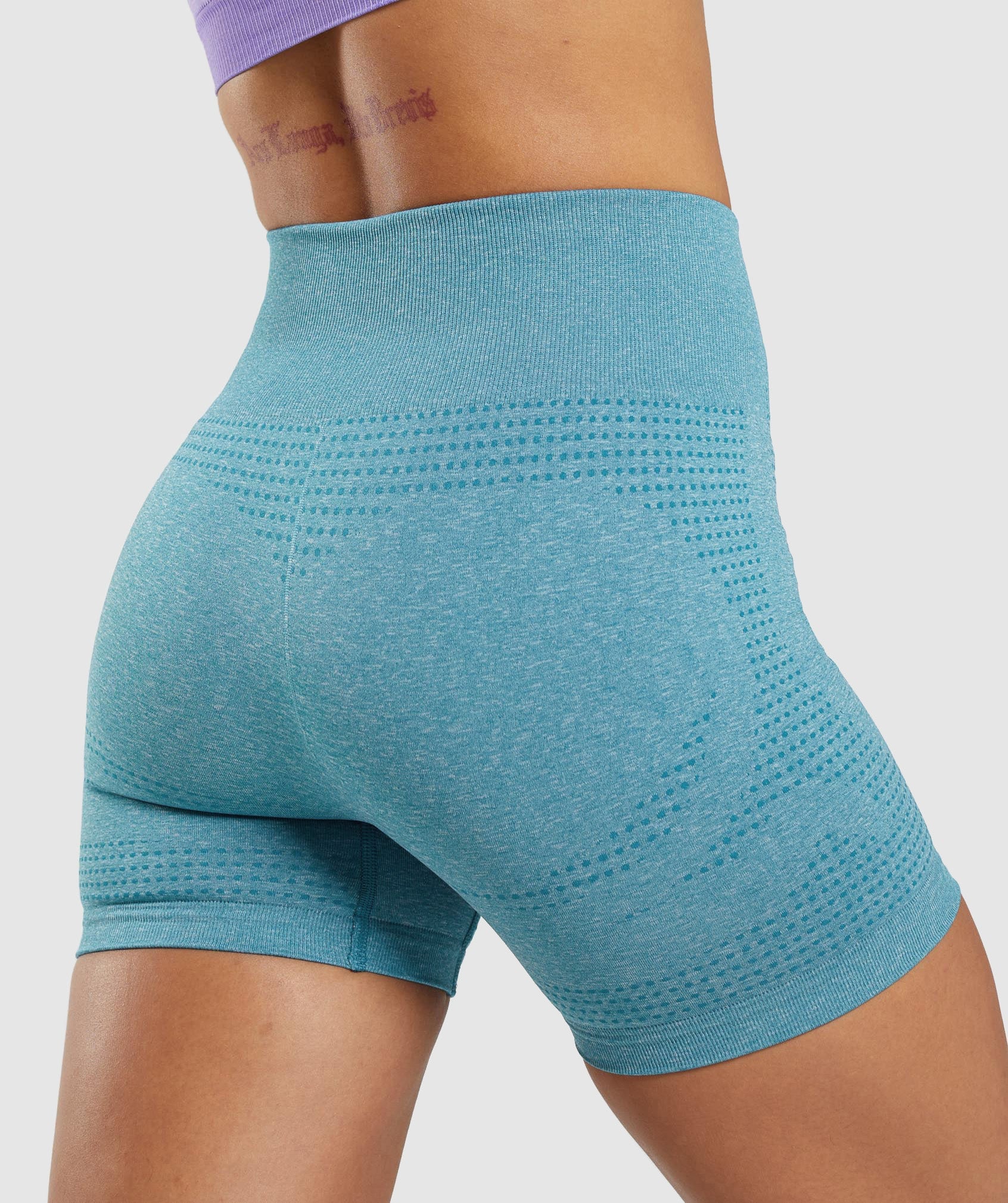 Turquoise Women's Gymshark Vital Seamless 2.0 Shorts | RCSPAJ-037