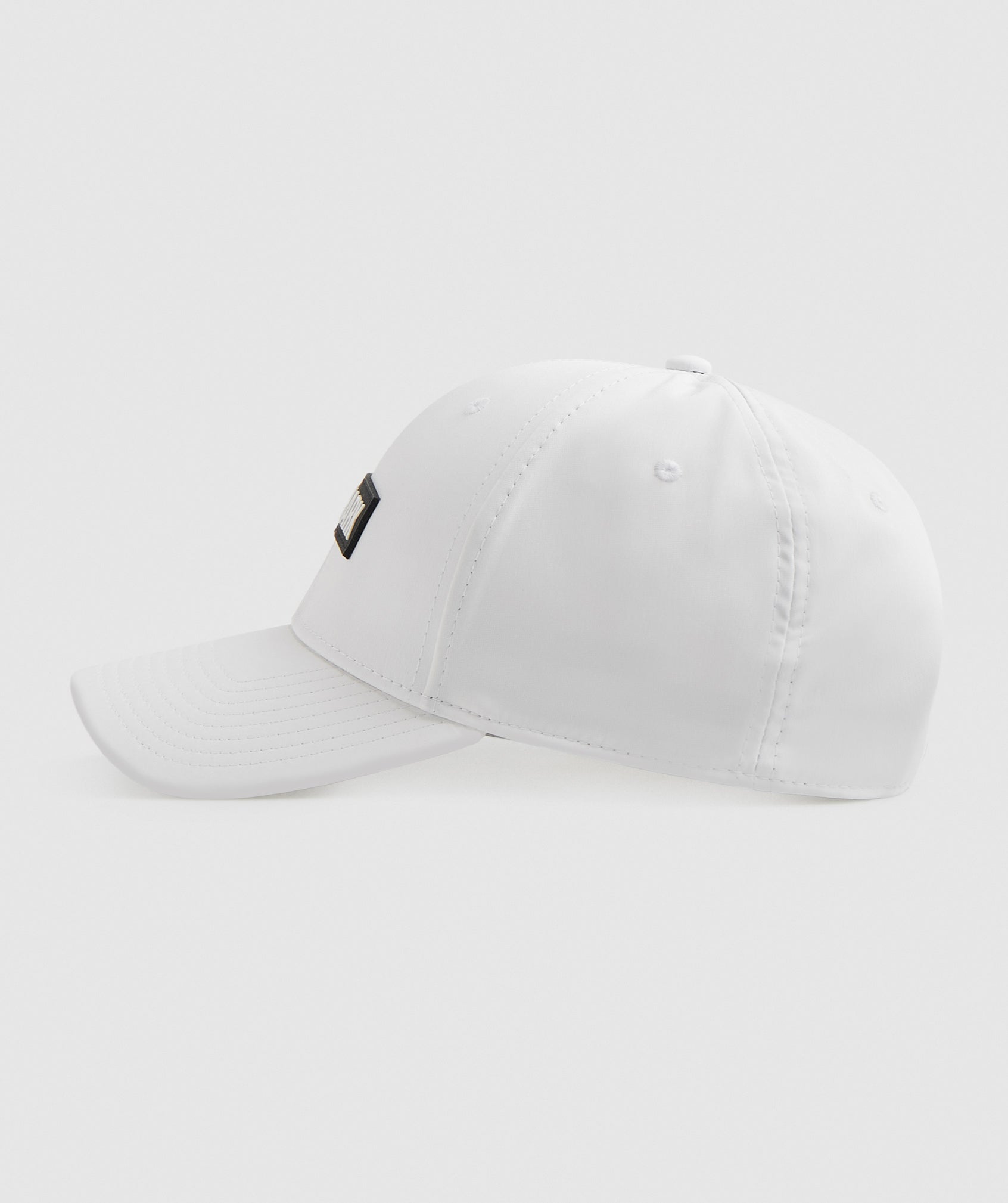 White Men's Gymshark Snapback Hats | FZYQUJ-029