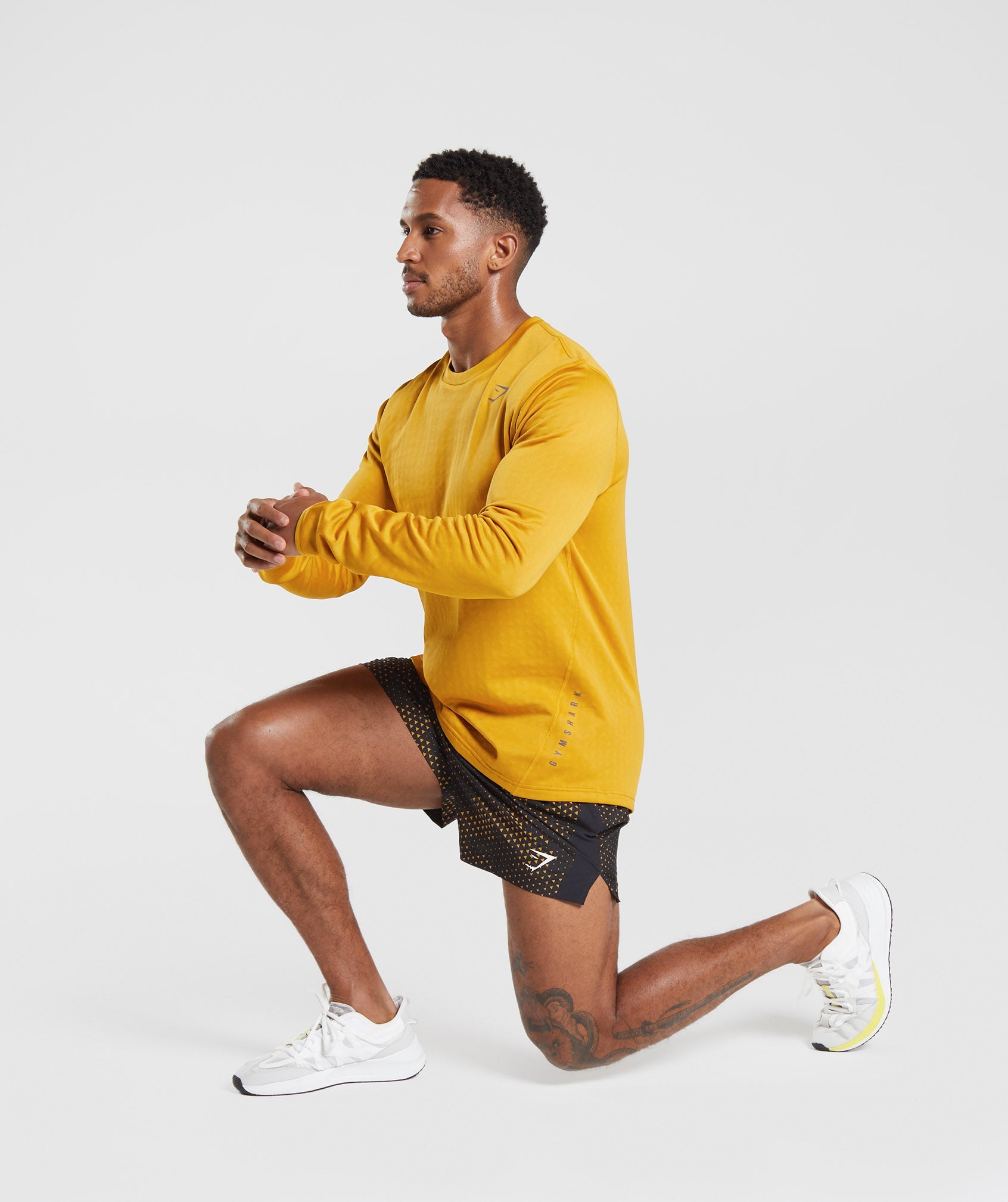 Yellow Men's Gymshark Sport 5