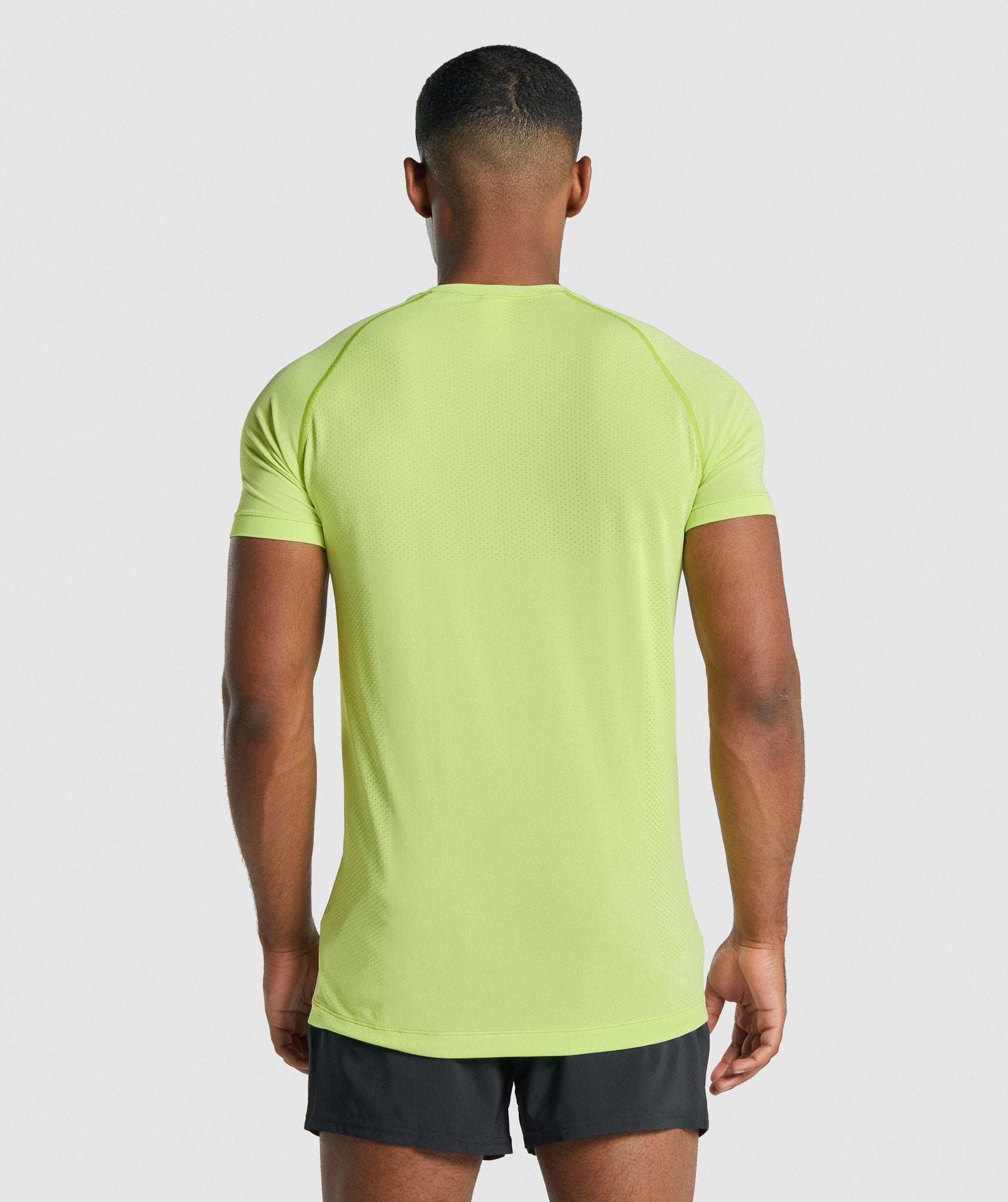 Yellow Men's Gymshark Vital Light seamless T Shirts | TCBHKD-294